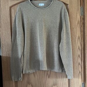 GAP Beige Linen-Cotton Sweater XL